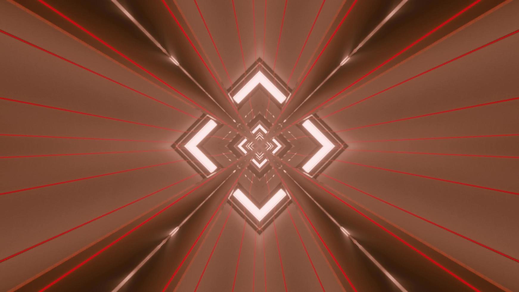 Colorful 3D kaleidoscope design illustration for background or texture photo
