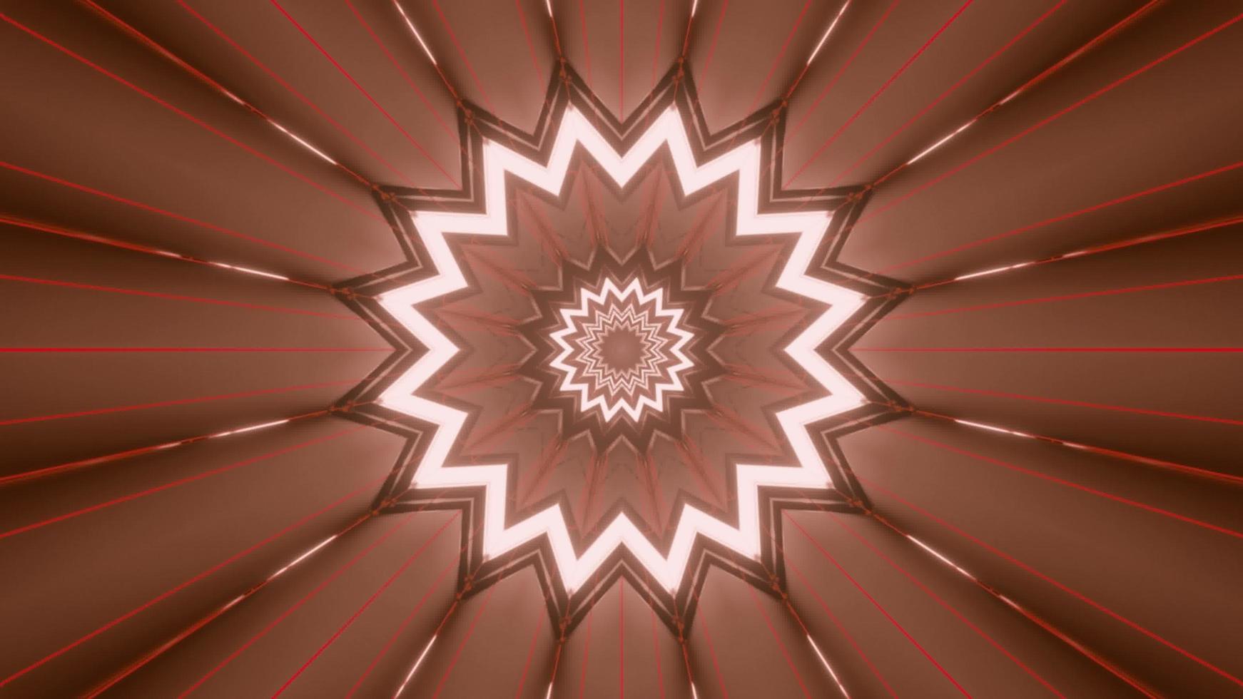 Colorful 3D kaleidoscope design illustration for background or texture photo