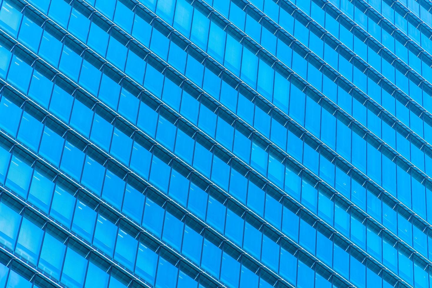 Skyscraper with window glass pattern photo