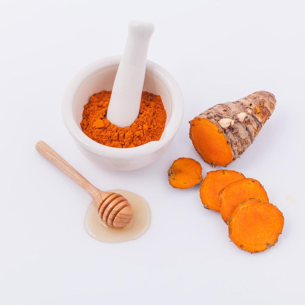 Turmeric and honey skincare photo