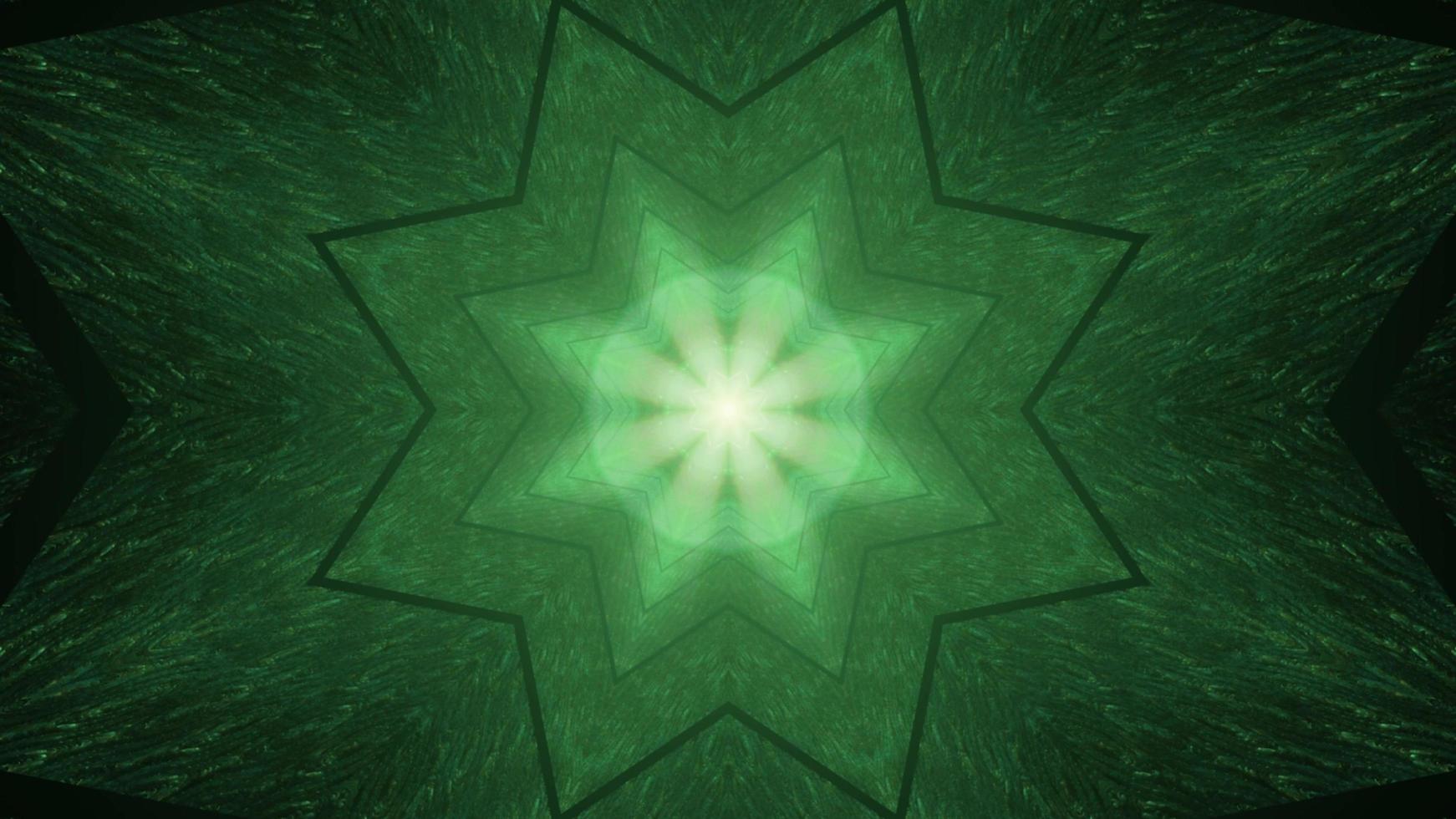 Colorful 3D kaleidoscope design illustration for background or texture photo