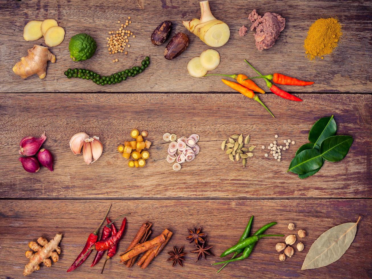 Various Thai ingredients photo