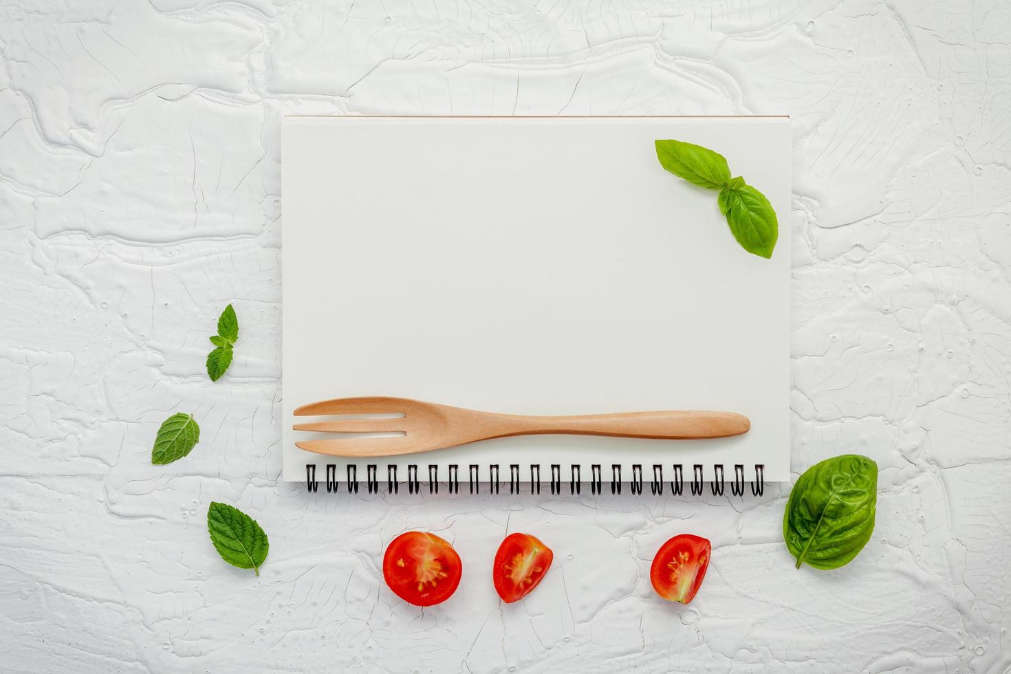 Food menu mock-up photo