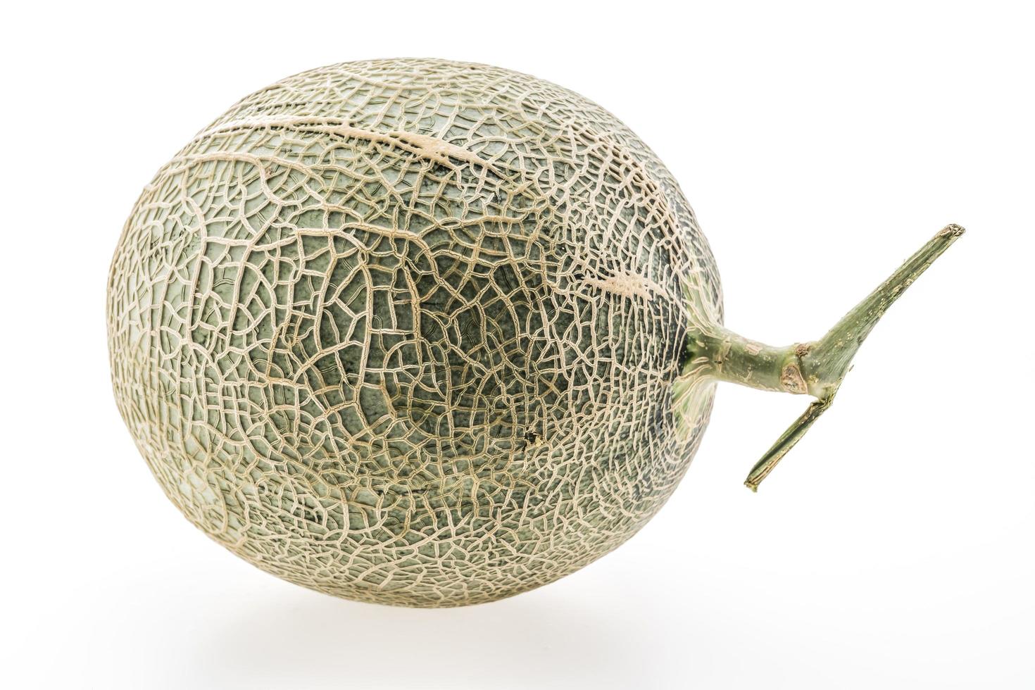 melón o melón sobre fondo blanco foto