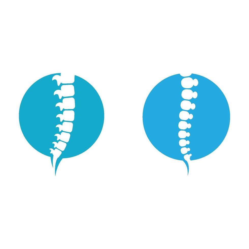 Spine logo images vector