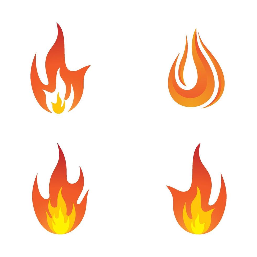 imagenes de fuego vector