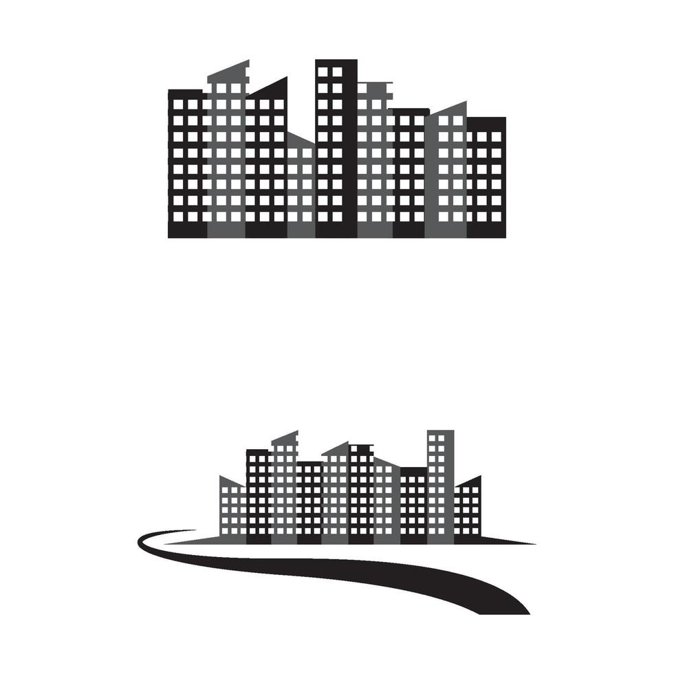 Real estate logo images vector