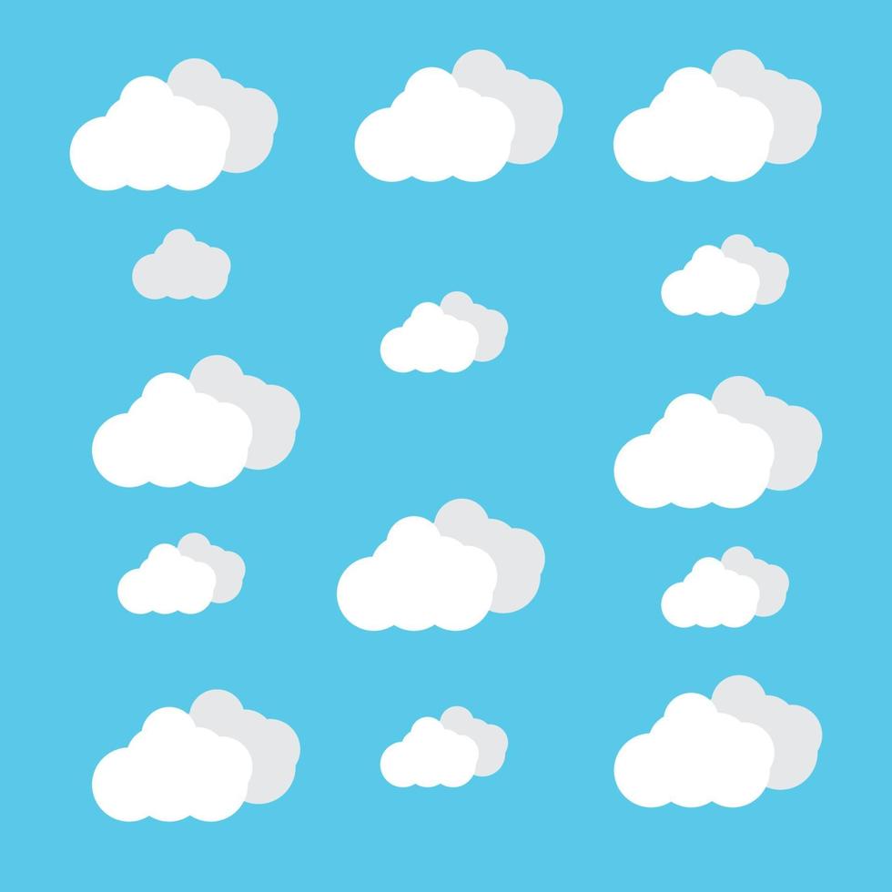 Cloud images illustration vector