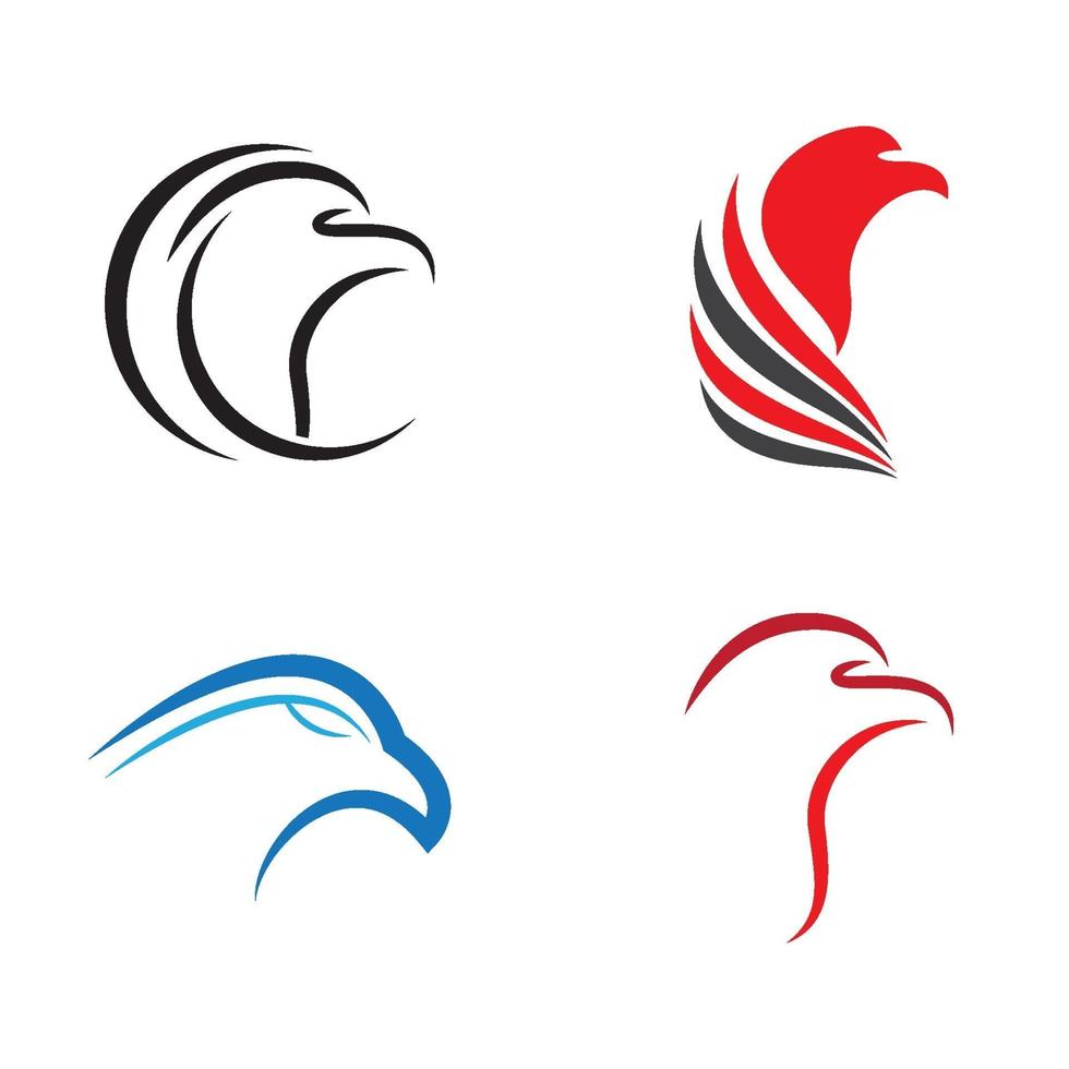 Eagle logo images vector