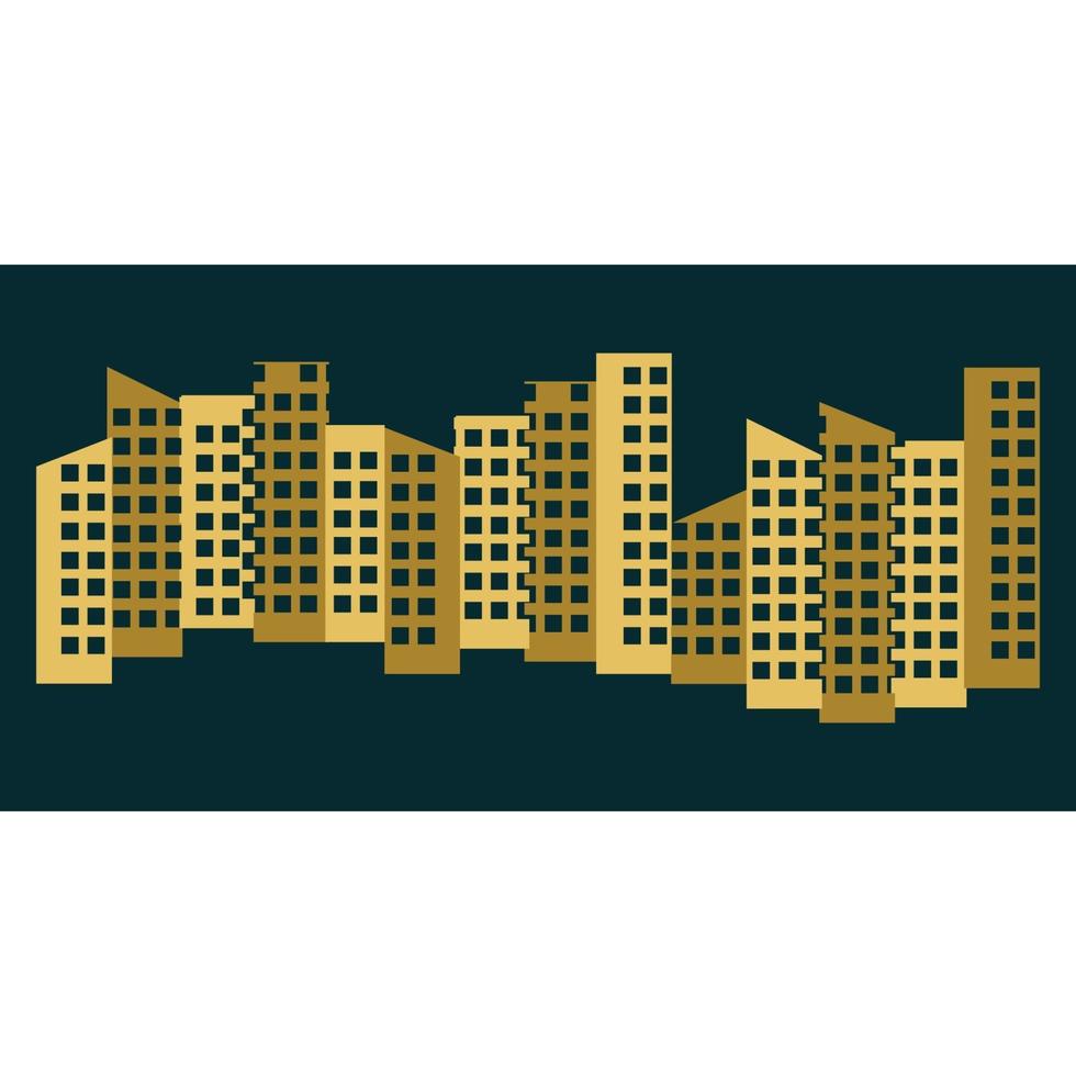 City skyline images illustration vector