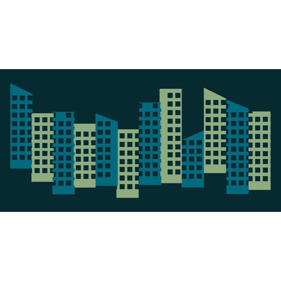 City skyline images illustration vector