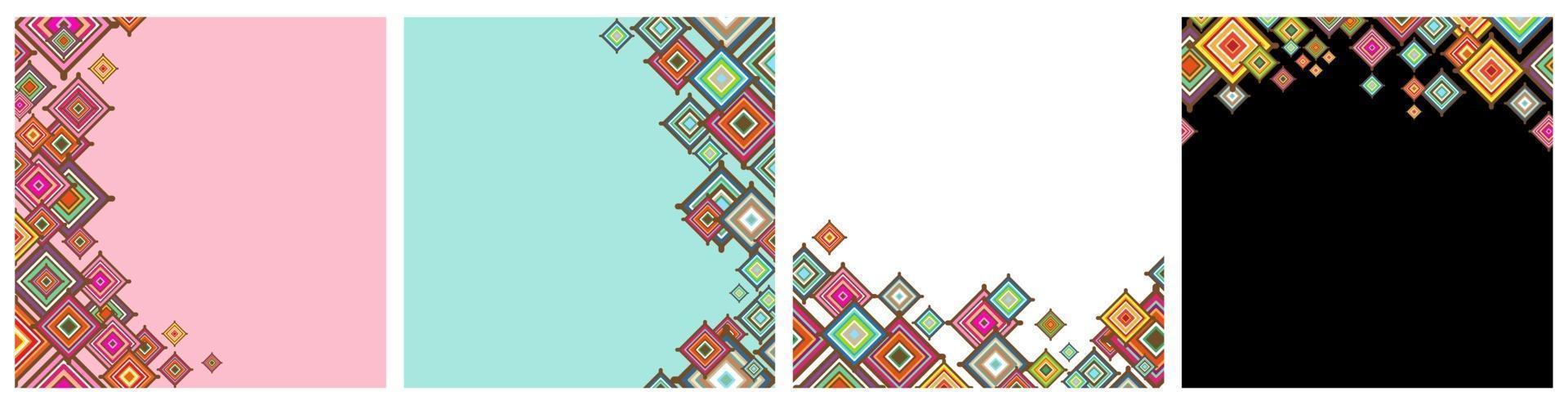 Ornamental graphic art decor seamless wallpaper vector