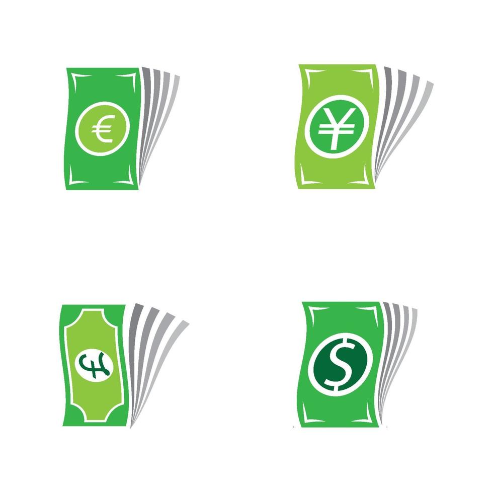 Money logo images illustration vector
