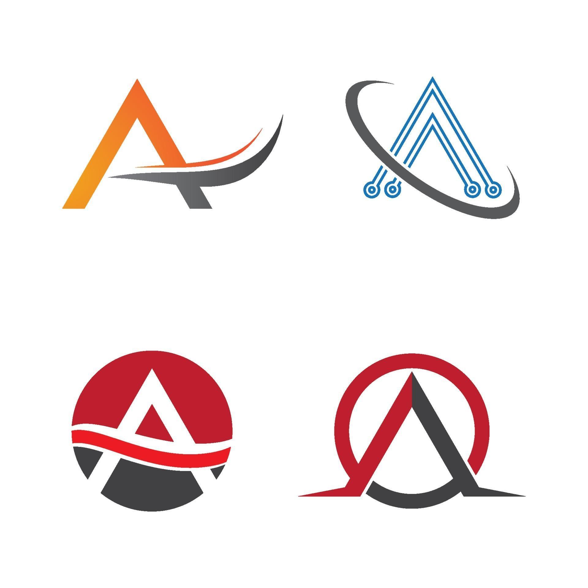 Letter a logo images 2034574 Vector Art at Vecteezy
