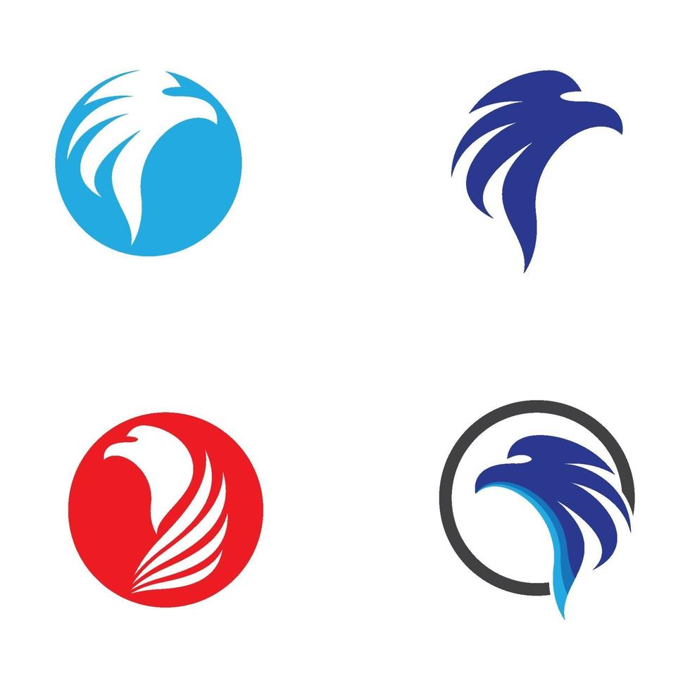 Eagle logo images vector