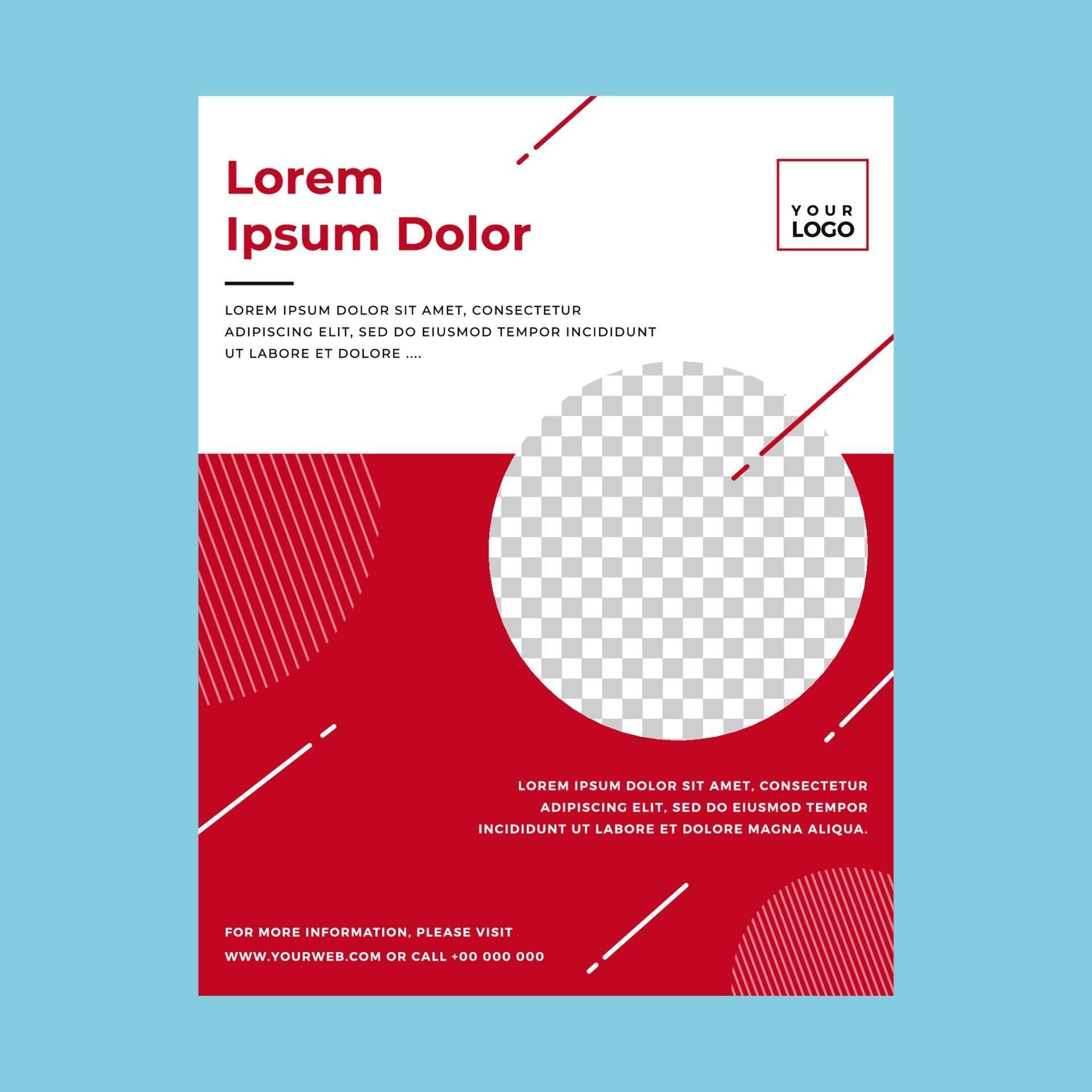 Minimalist Template Poster 2034805 Vector Art At Vecteezy