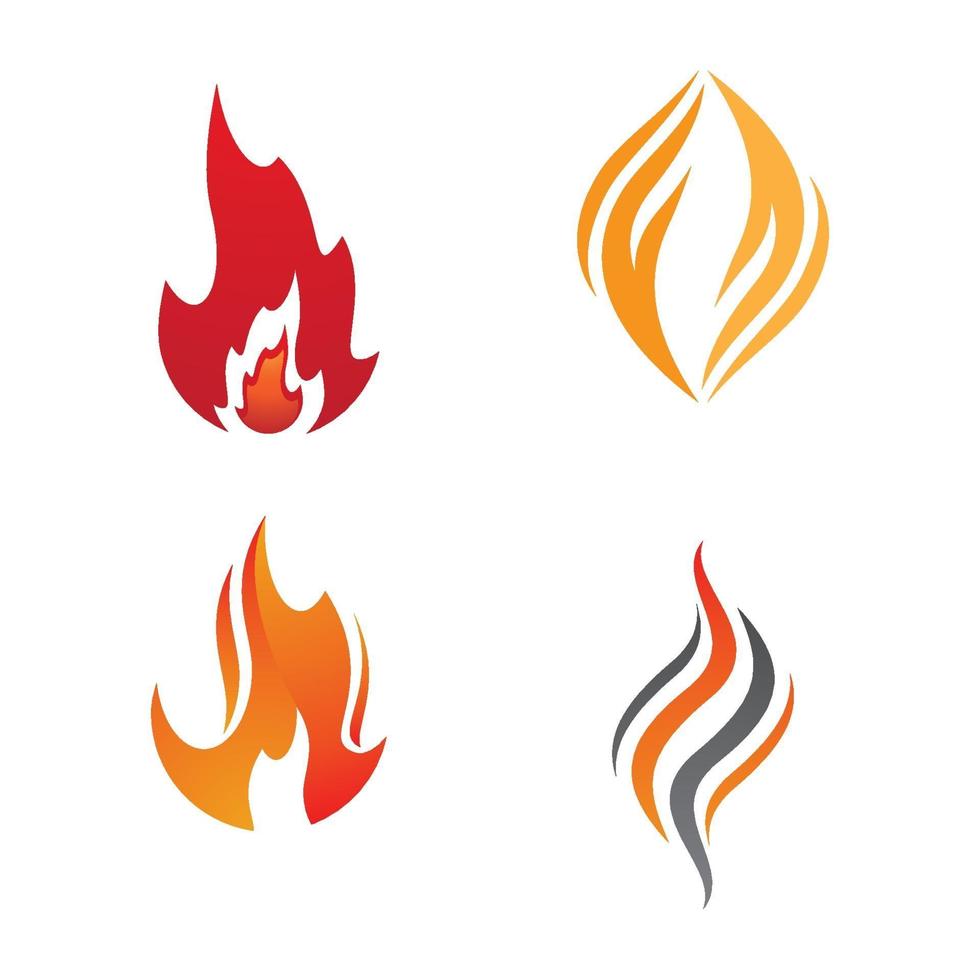 Fire logo images vector