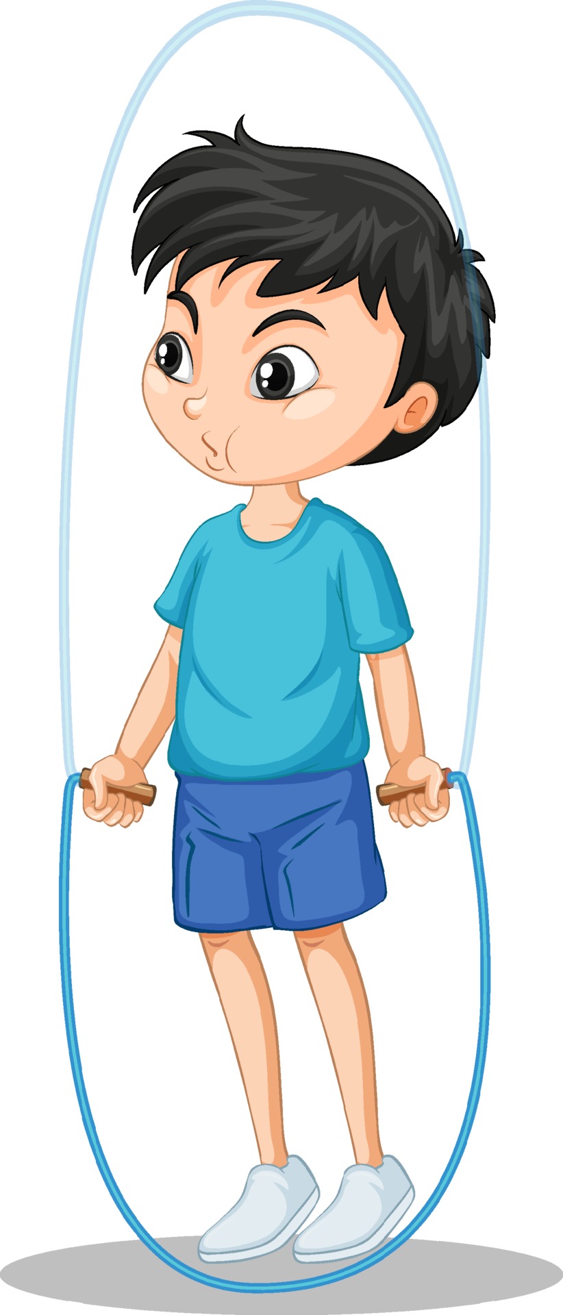 Cute boy jumping on rope cartoon character isolated 2036377 Vector Art at Vecteezy Cute boy jumping on rope cartoon character isolated 2036377 Vector Art at Vecteezy