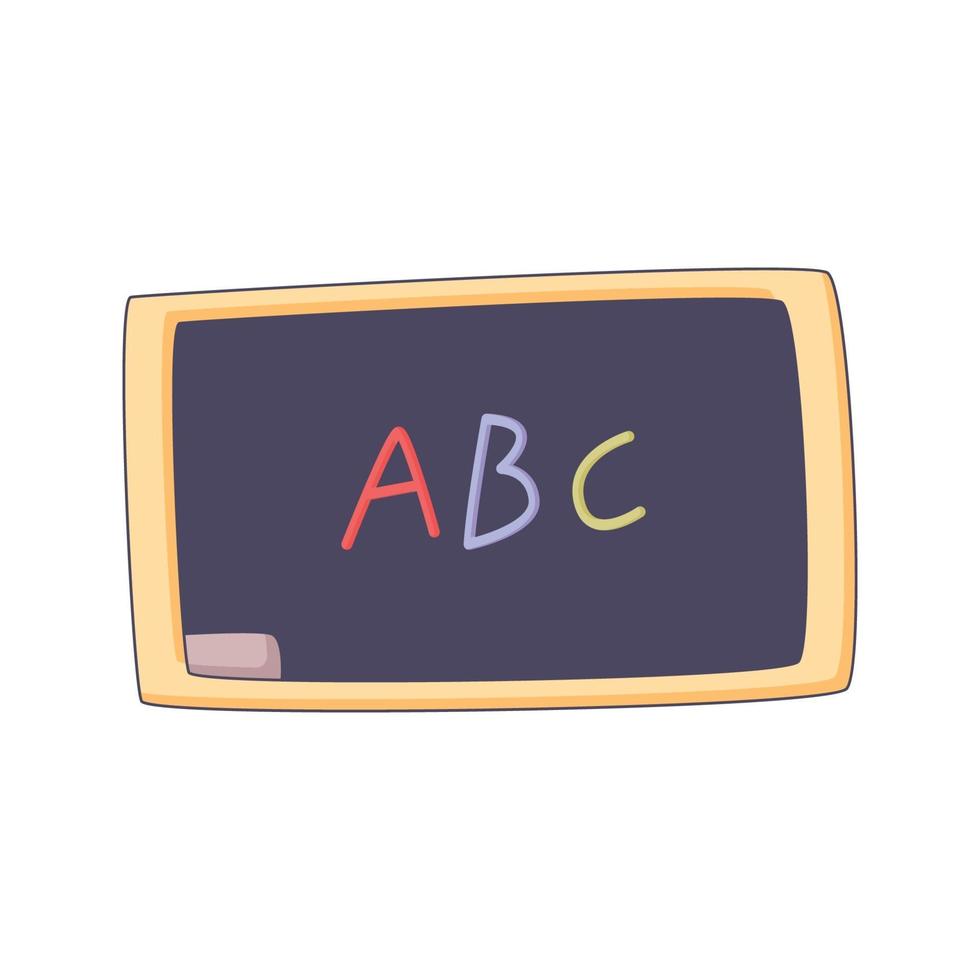 blackboard cartoon doodle hand drawn concept vector kawaii illustration