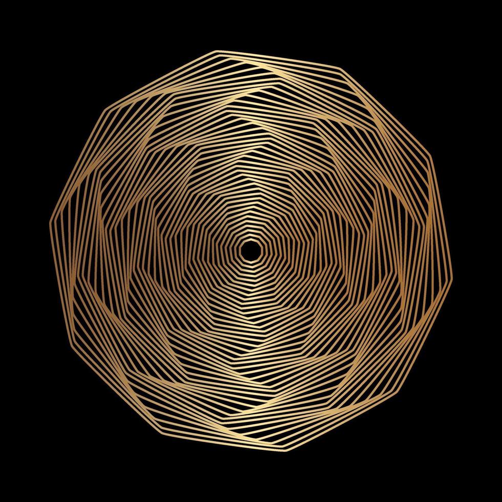 Geometric lines design elements. vector