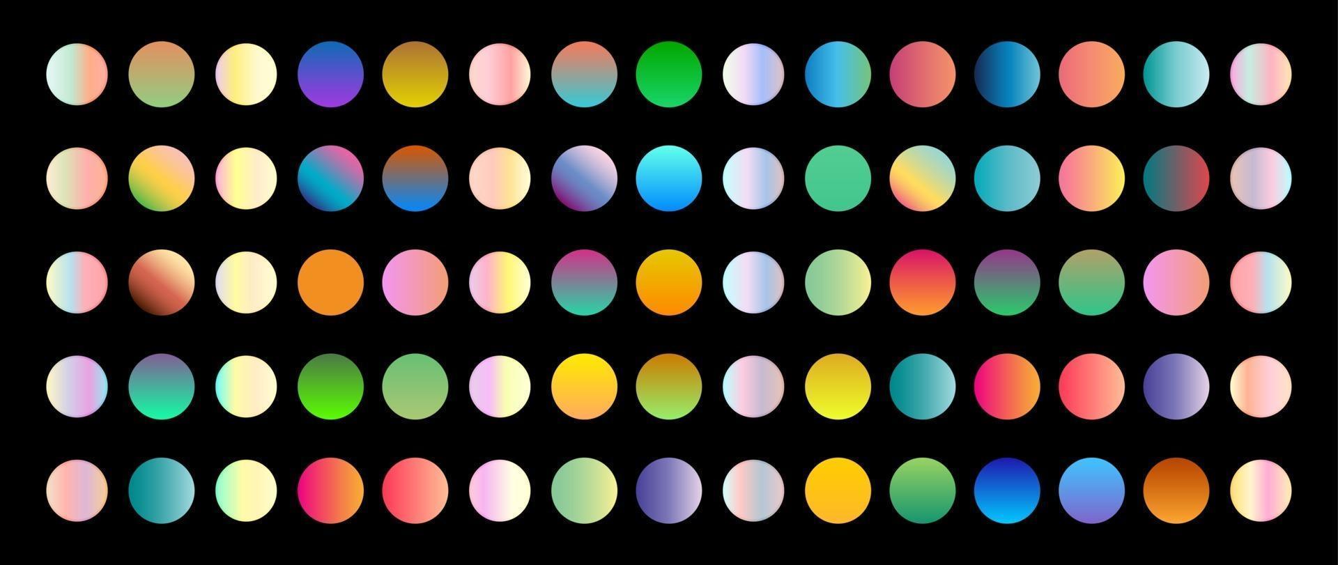 New gradient trend. Perfect colors for design. Vector. vector