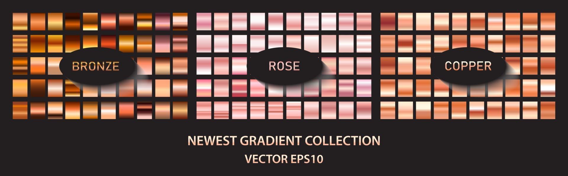 New gradient trend. Perfect colors for design. Vector. vector