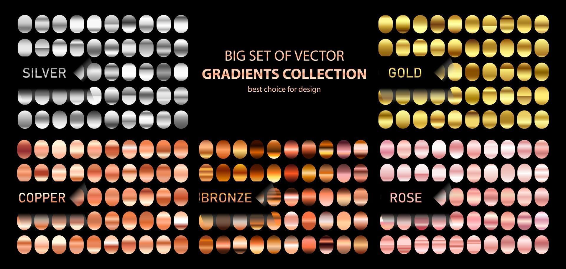 New gradient trend. Perfect colors for design. Vector. vector