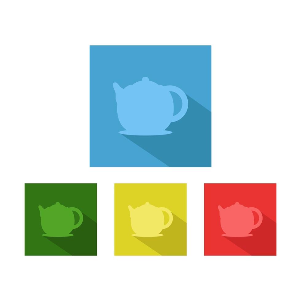 Tea Cup Set vector