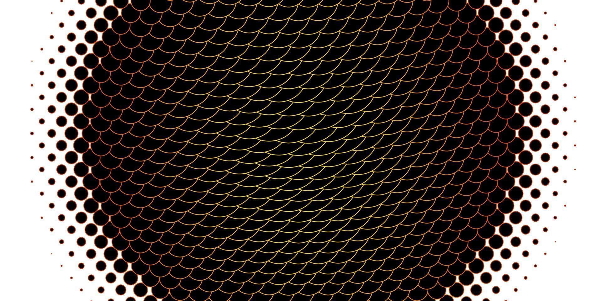 Light Orange vector texture with disks.