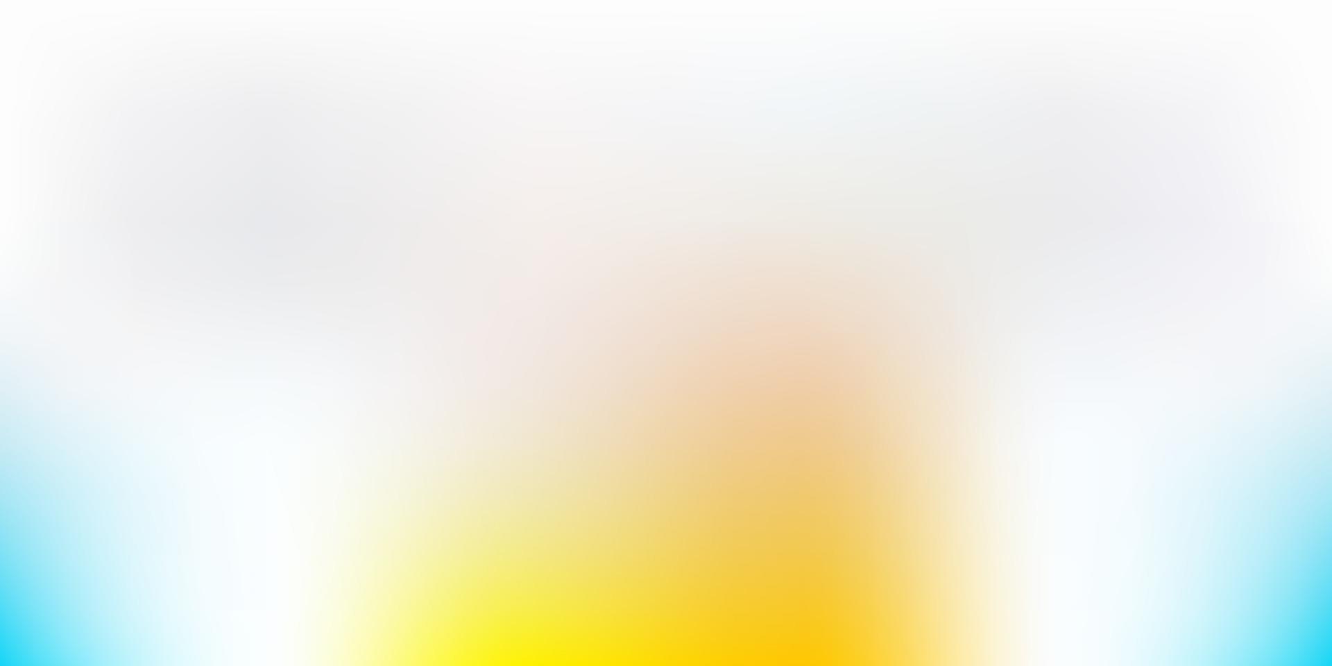 Light Blue, Yellow vector blurred texture.