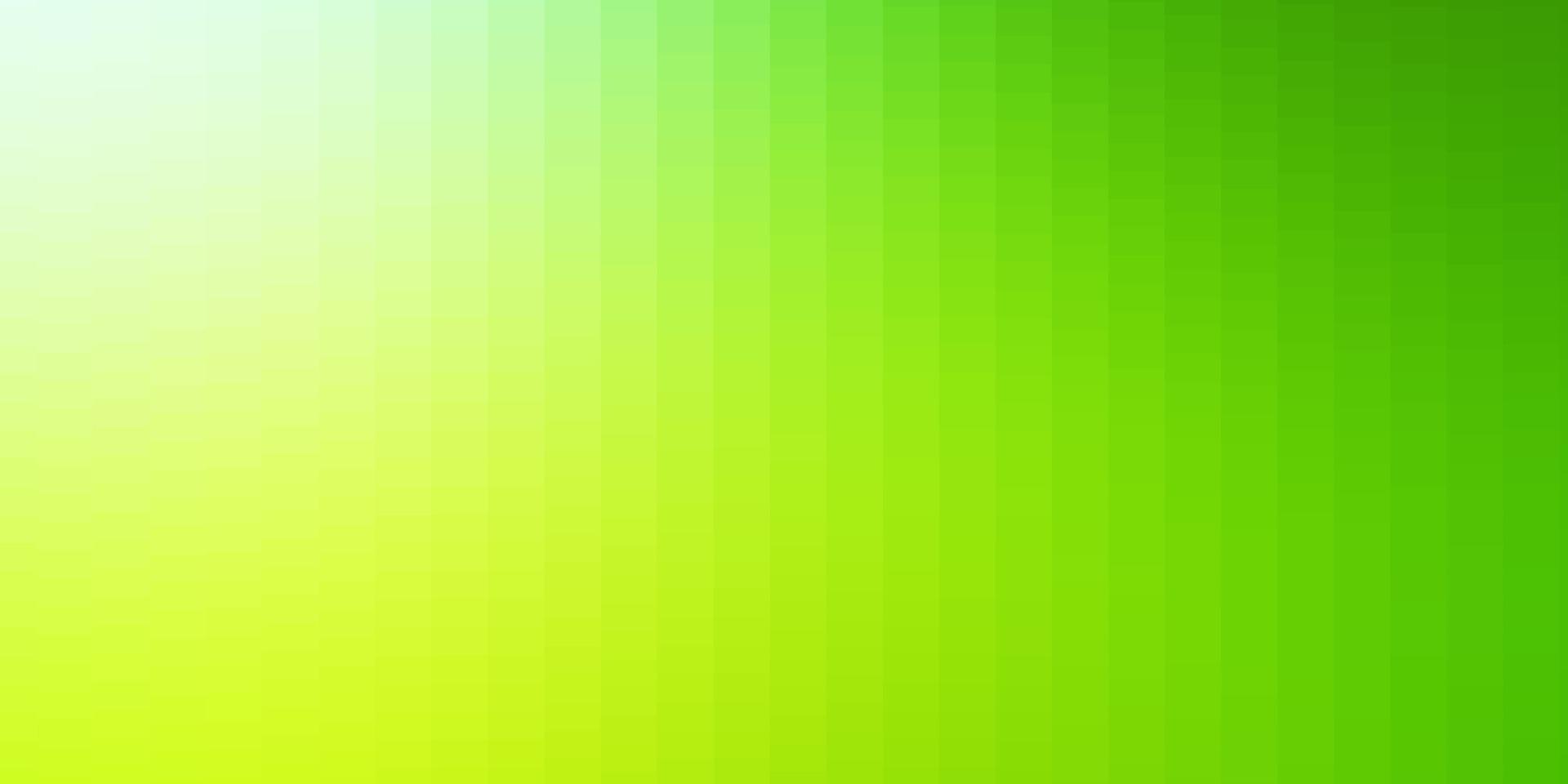 Light Green, Yellow vector texture in rectangular style.