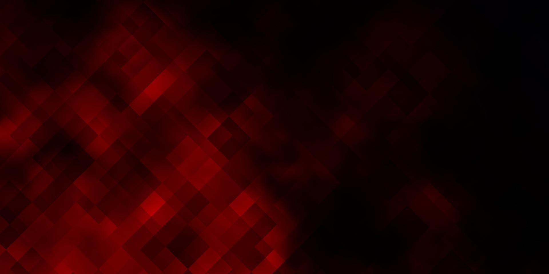 Fondo de vector rojo oscuro con rectángulos.
