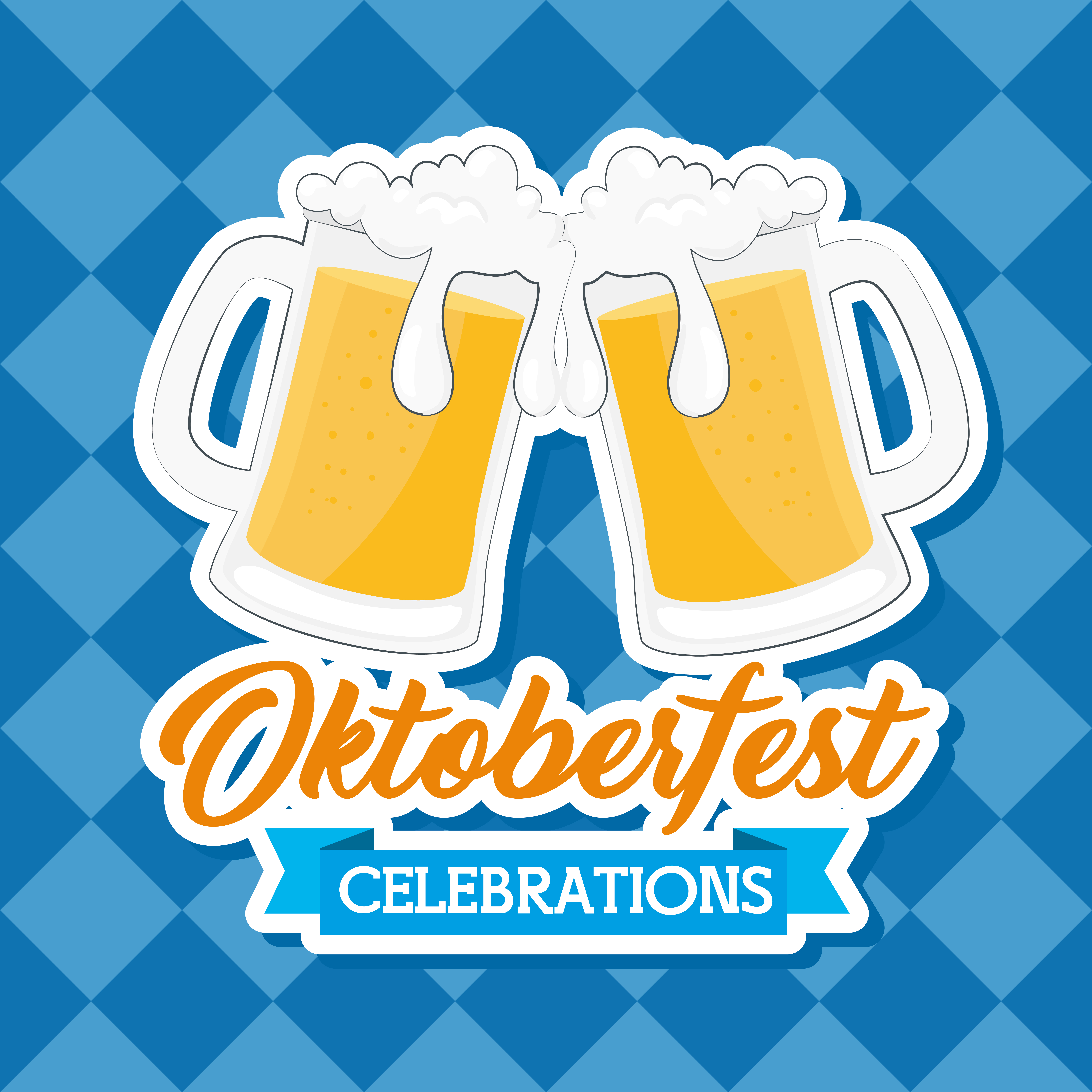 Oktoberfest celebration banner with beer 2038646 Vector Art at Vecteezy