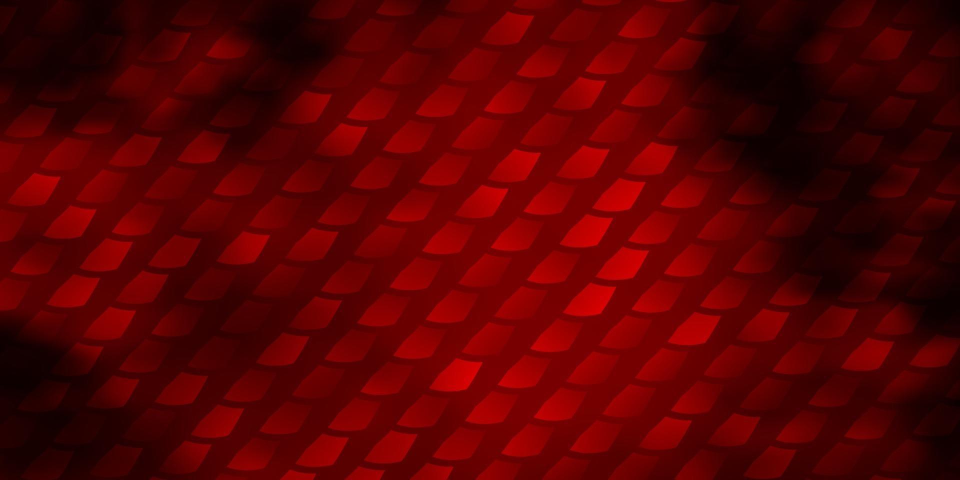 Dark Red vector layout with lines, rectangles.