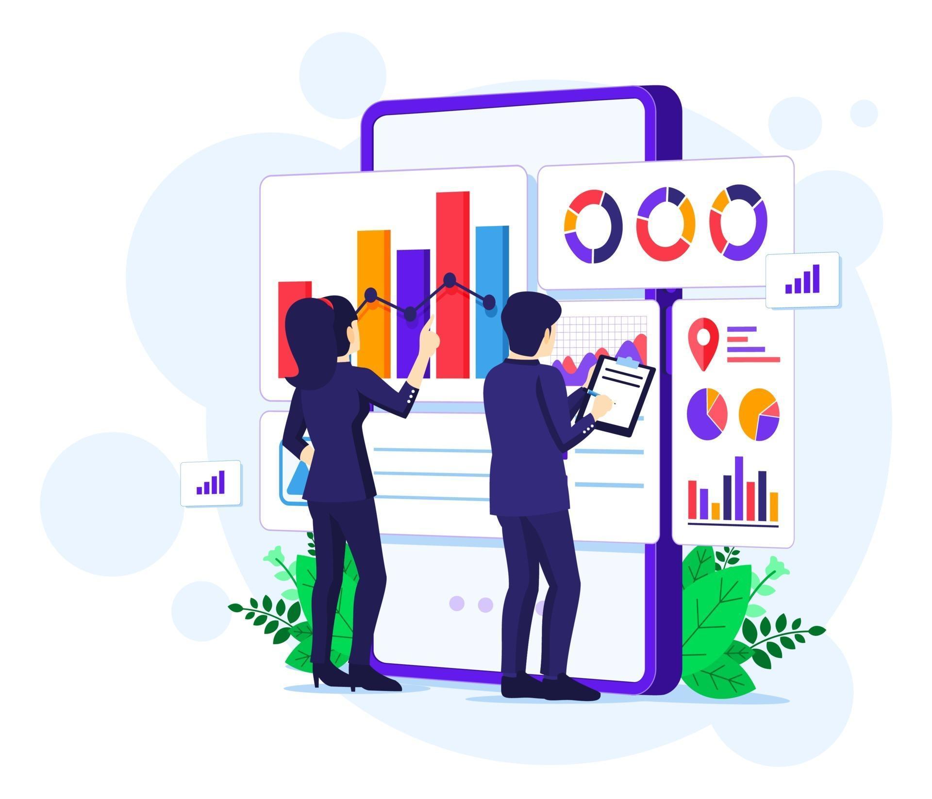 Data Analysis concept 2038669 Vector Art at Vecteezy