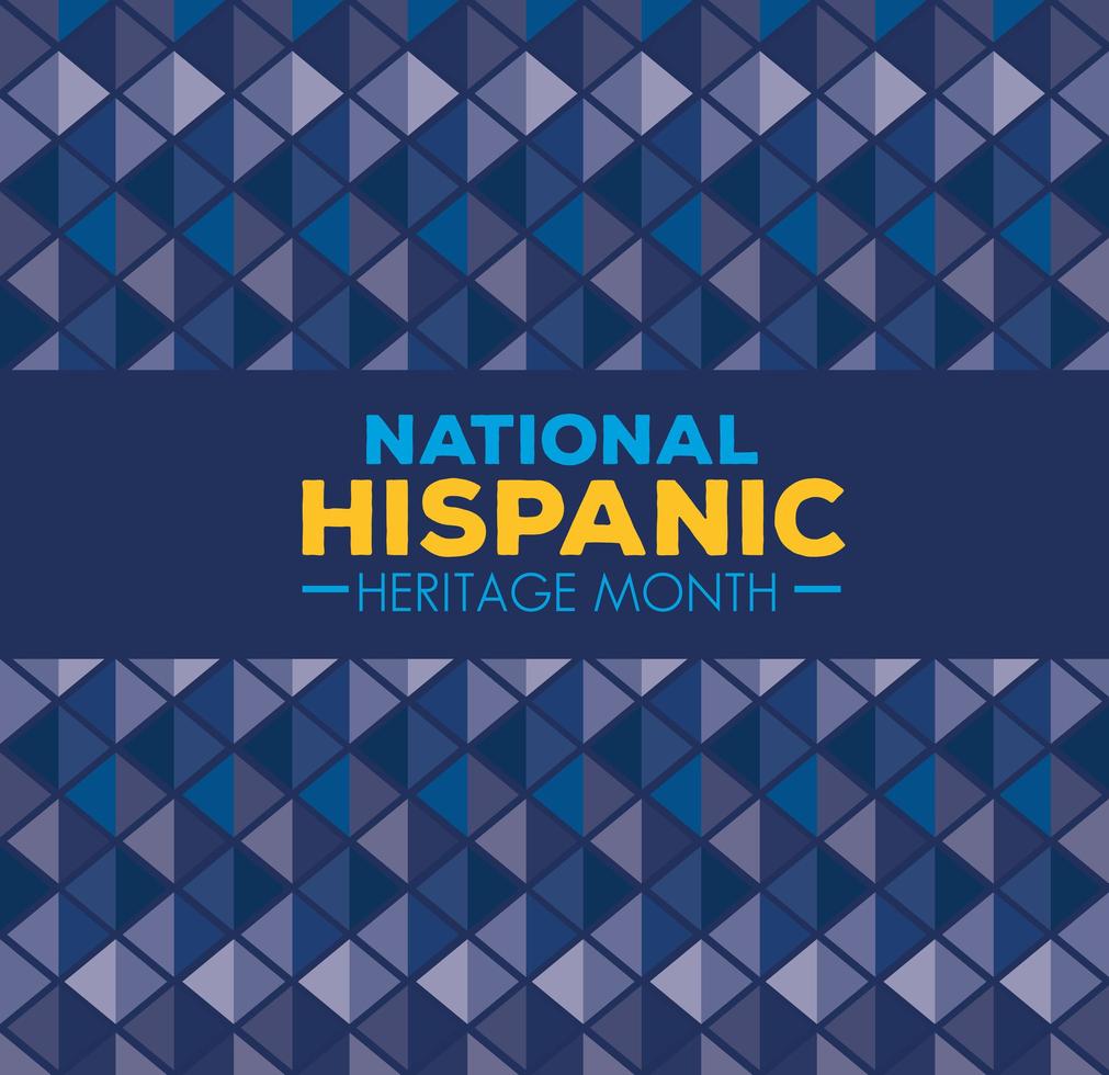National hispanic heritage month banner 2038979 Vector Art at Vecteezy