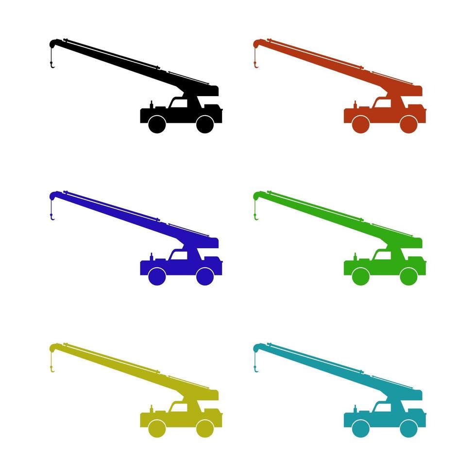 Set Of Cranes vector