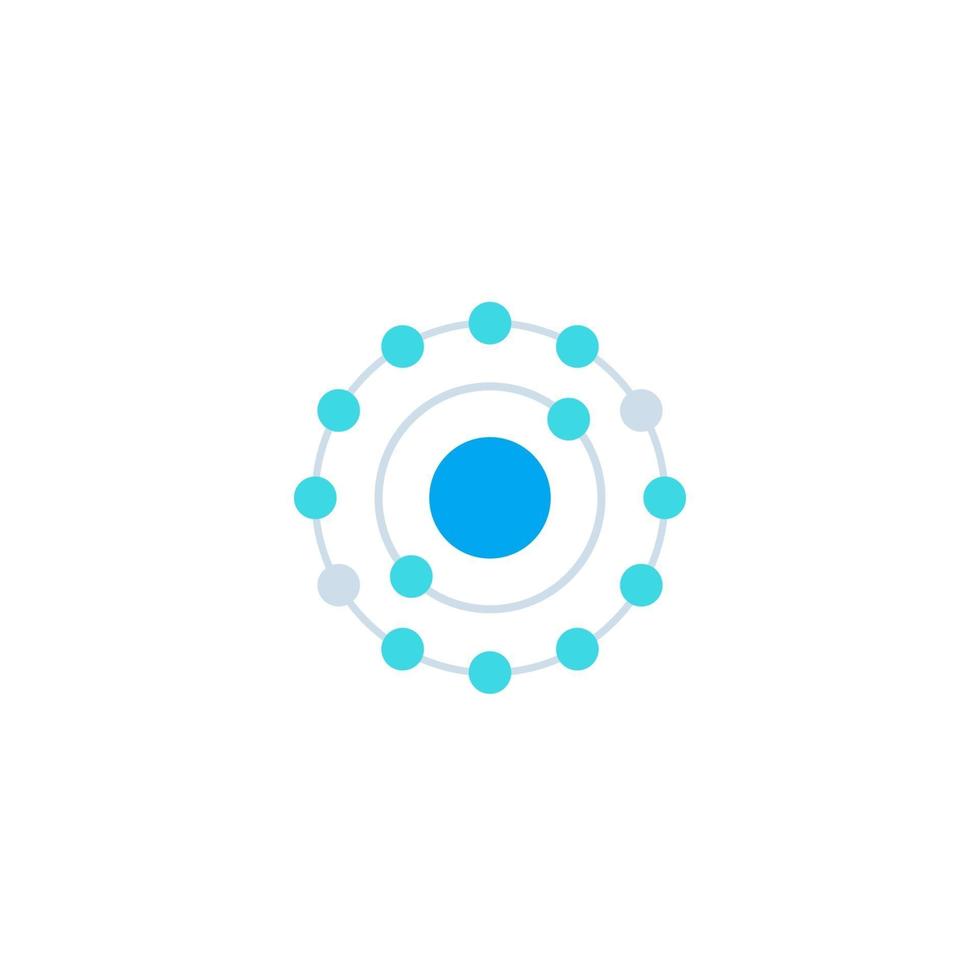 antioxidant icon in flat design.eps vector