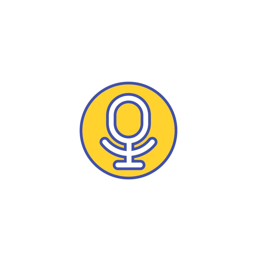 speech recognition app vector logo.eps