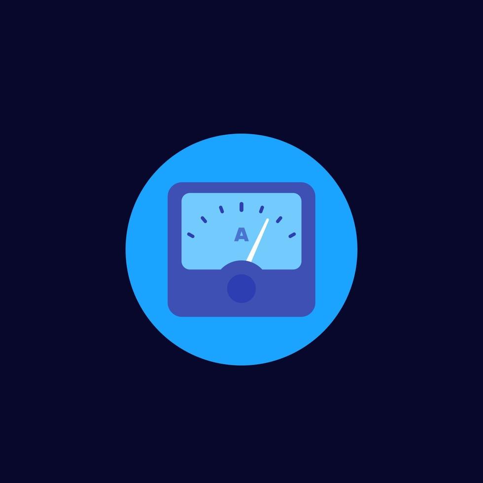 ammeter icon for web and apps.eps vector