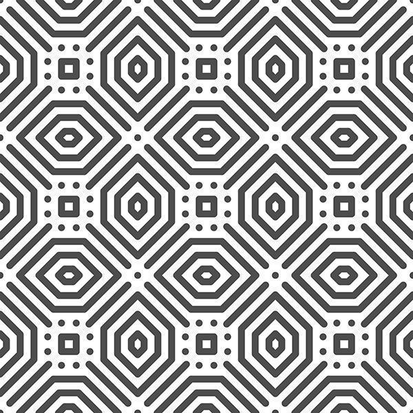 Abstract seamless hexagonal dot square shapes pattern. Abstract geometric pattern for various design purposes. vector