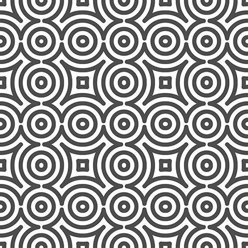 Abstract seamless curve  circle shapes pattern. Abstract geometric pattern for various design purposes. vector