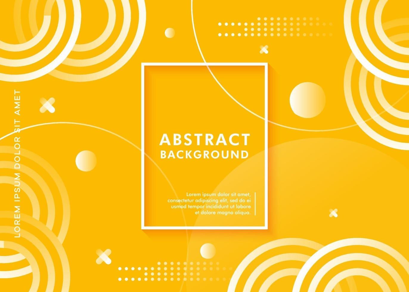 Modern abstract geometric shape background vector