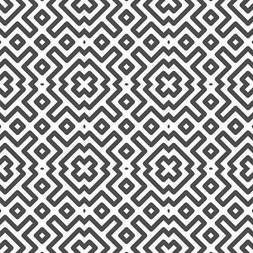 Patrón de formas cuadradas cruzadas diagonales sin costura abstracta. patrón geométrico abstracto para diversos fines de diseño. vector