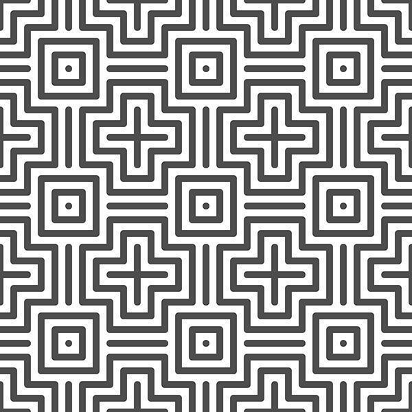 Abstract seamless cross dot square shapes pattern. Abstract geometric pattern for various design purposes. vector