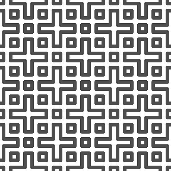 Abstract seamless cross square shapes pattern. Abstract geometric pattern for various design purposes. vector