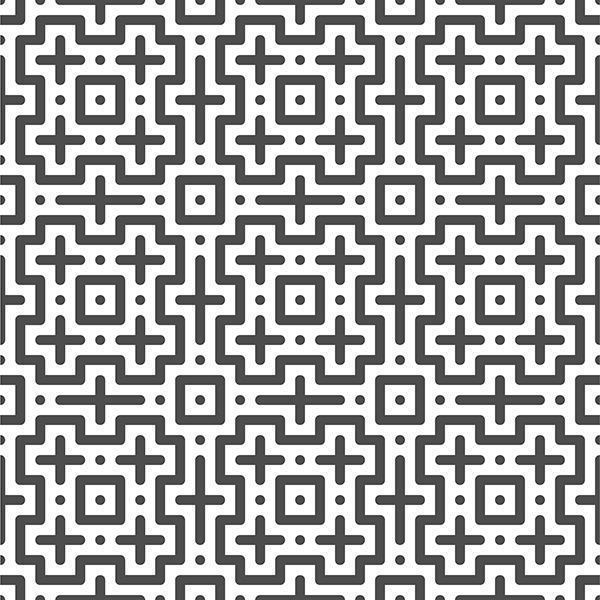 Patrón de formas cruzadas cuadradas de punto abstracto sin fisuras. patrón geométrico abstracto para diversos fines de diseño. vector