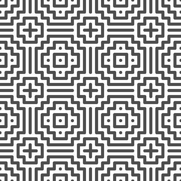 Abstract seamless cross dot square shapes pattern. Abstract geometric pattern for various design purposes. vector
