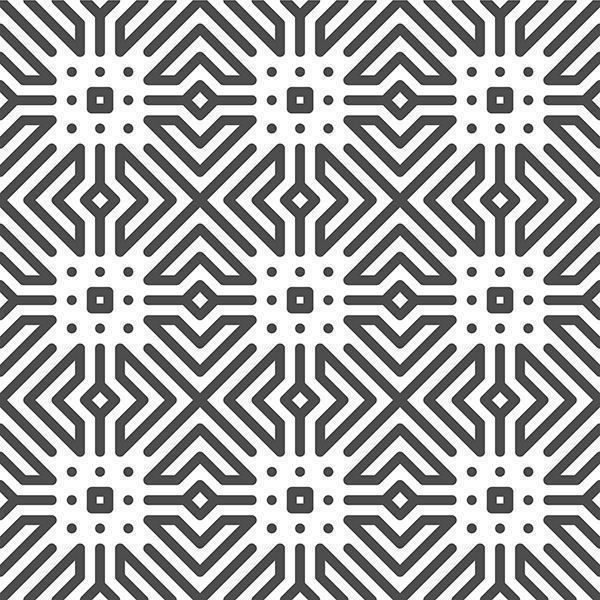 patrón de formas de triángulo de punto transparente abstracto. patrón geométrico abstracto para diversos fines de diseño. vector