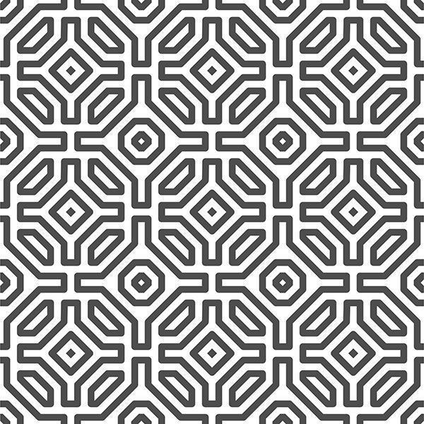 Abstract seamless octagonal square shapes pattern. Abstract geometric pattern for various design purposes. vector